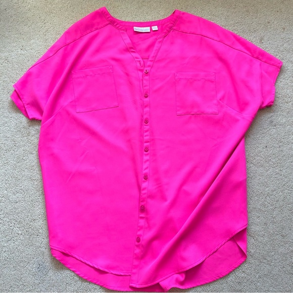 Belle By Kim Gravel Blouse NWOT - Picture 6 of 11